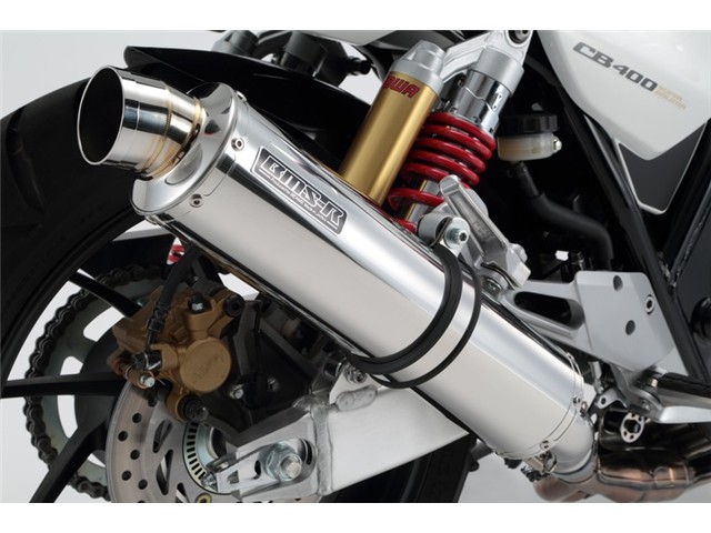 CB400SB / SF(EBL-NC42) マフラー BEAMS ビームス R-EVO-S(サイレント) ステンレス スリップオン G106-54-P6J