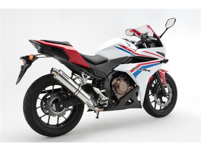 CBR400R(2BL-NC47) マフラー BEAMS ビームス R-EVO ステンレス スリップオン G174-53-P6J|MOTO-OCC 店