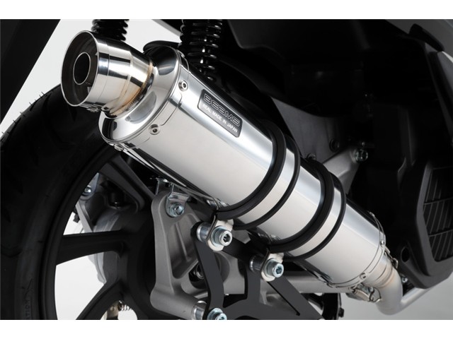 PCX150：2018～(2BK-KF30) マフラー BEAMS ビームス R-EVO ステンレス フルエキゾースト G180-53-008