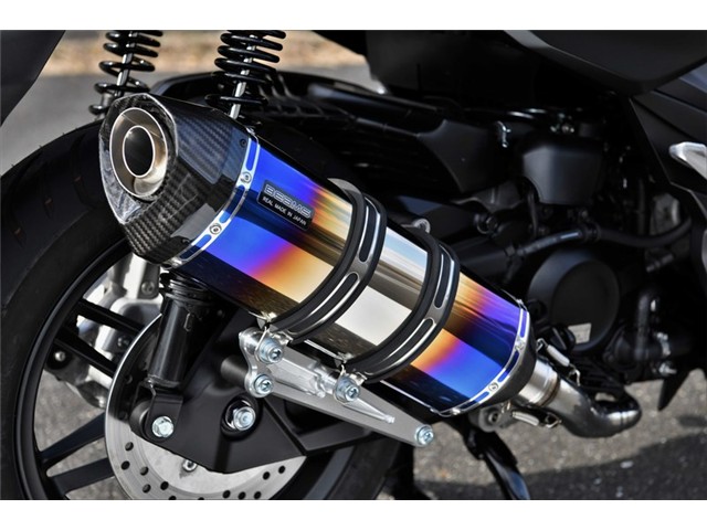 フォルツァ：2018～(2BK-MF13) マフラー BEAMS ビームス GT-CORSA ヒートチタン フルエキゾースト G182-66-001