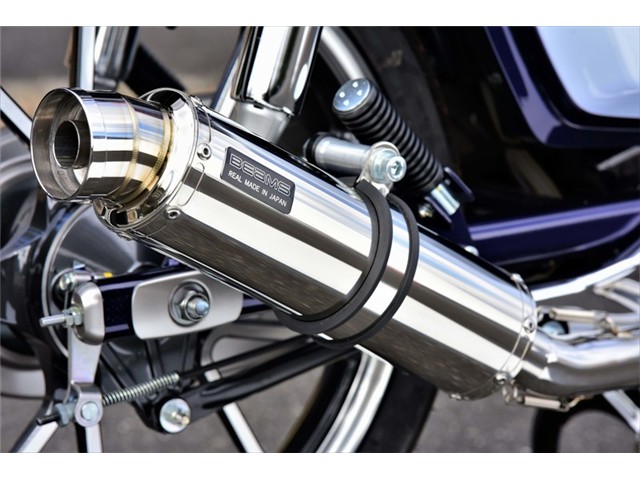 スーパーカブC125(2BJ-JA48) マフラー BEAMS ビームス R-EVO ステンレス フルエキゾースト G193-53-008|MOTO-OCC 店