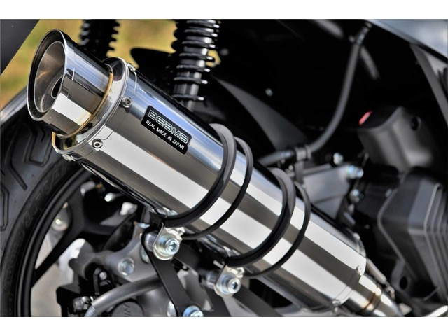 PCX125：2021～(2BJ-JK05) マフラー BEAMS ビームス R-EVO2 ステンレス フルエキゾースト G195-54-008｜MOTO-OCC 店 40,226円