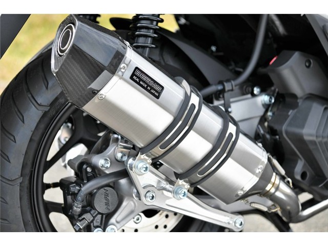 PCX160：2021～(2BK-KF47) マフラー BEAMS ビームス CORSA-EVO II ステンレス フルエキゾースト G196-64-000