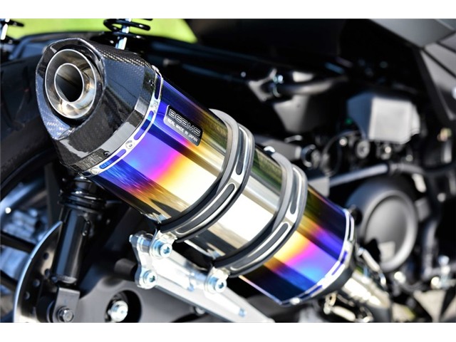 フォルツァ：2021～(2BK-MF15) マフラー BEAMS ビームス GT-CORSA ヒートチタン フルエキゾースト G197-66-001