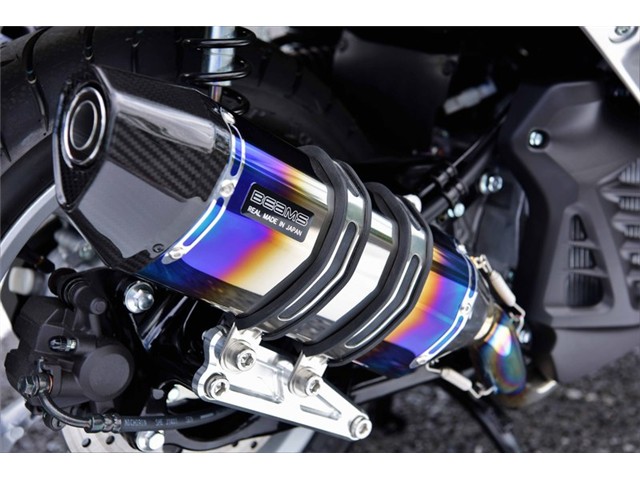 N-MAX155(2BK-SG50J) マフラー BEAMS ビームス CORSA-EVO II ヒートチタン G252-65-001