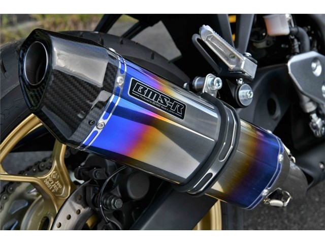 YZF R-3(8BL-RH21J) マフラー BEAMS ビームス CORSA-EVO II ヒートチタン スリップオン G270-65-P1J