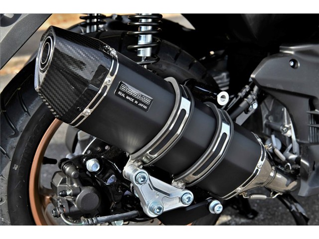N-MAX155：2022～(8BK-SG66J) マフラー BEAMS ビームス CORSA-EVO II マットブラック フルエキゾースト G271-63-000｜MOTO-OCC 店