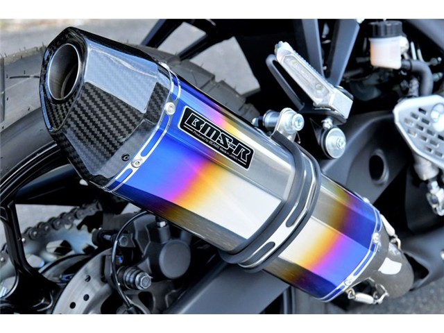 MT-25：2022～(8BK-RG74J) マフラー BEAMS ビームス CORSA-EVO II ヒートチタン スリップオン G273-65-P6J｜MOTO-OCC 店