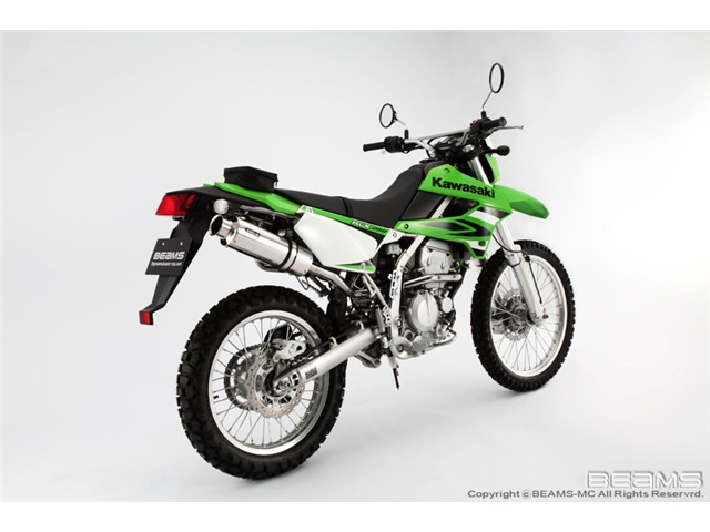 KLX250(JBK-LX250S) マフラー BEAMS ビームス SS300 ソニック アップタイプ スリップオン B408-07-004|MOTO-OCC 店