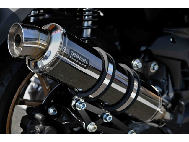 N-MAX125(8BJ-SEG6J) マフラー BEAMS ビームス R-EVO スーパーメタルブラック フルエキゾースト G267-53-005｜MOTO-OCC 店 43,694円