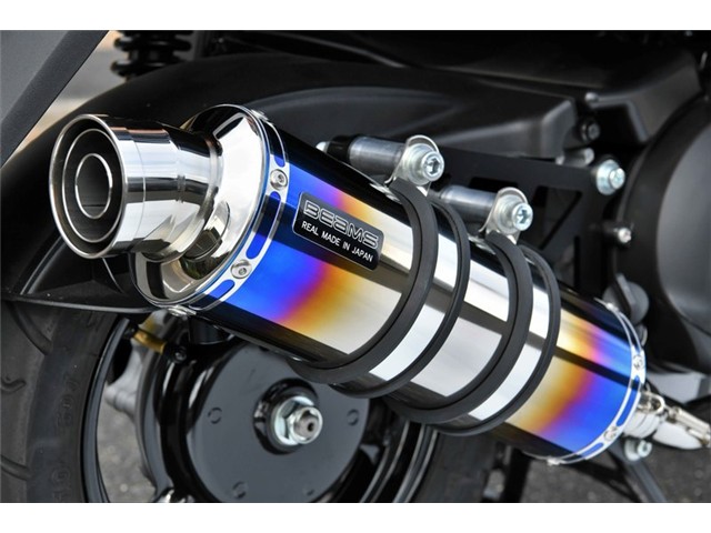 JOG125(8BJ-SEJ5J) マフラー BEAMS ビームス R-EVO ヒートチタン フルエキゾースト G272-53-007|MOTO-OCC 店