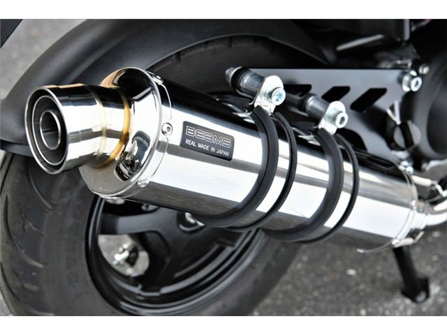 アヴェニス125(8BJ-EA12J) マフラー BEAMS ビームス R-EVO ステンレス フルエキゾースト G347-53-008｜MOTO-OCC 店