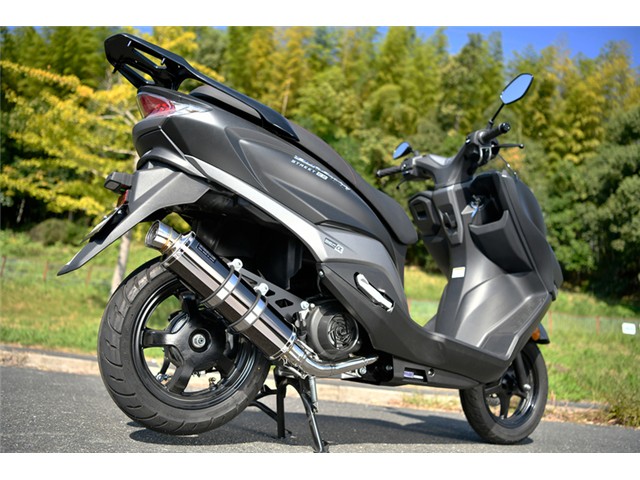 楽天市場】バーグマンストリート125EX バイクマフラー 8BJ-EA23 S346