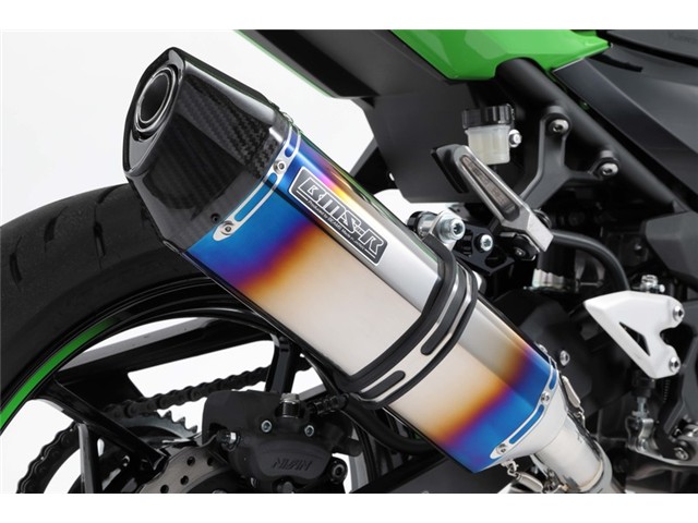 Ninja400 / Z400:2018~(2BL-EX400G) マフラー BEAMS ビームス CORSA-EVO II ヒートチタン スリップオン G431-65-P6J|MOTO-OCC 店