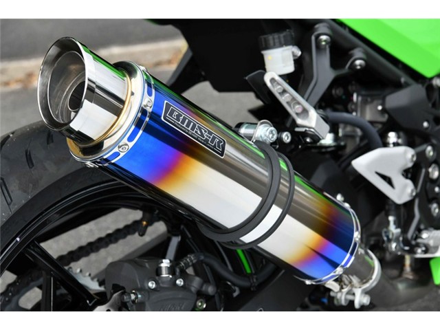 Ninja400 / Z400：2022～(8BL-EX400L(2BL-EX400G) マフラー BEAMS ビームス R-EVO2 ヒートチタン スリップオン G432-54-P1J｜MOTO-OCC 店