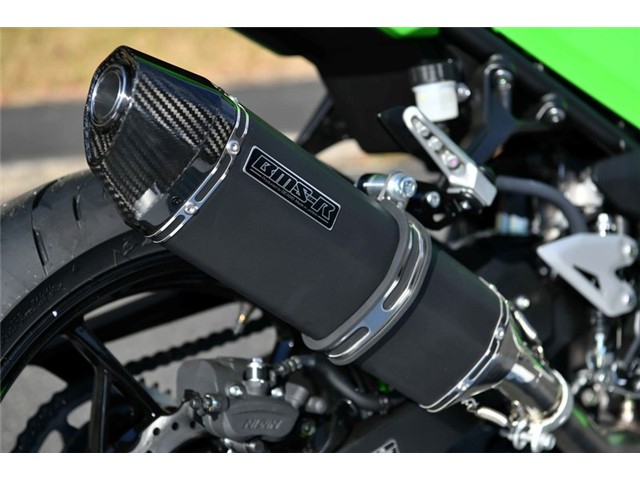 Ninja400 / Z400:2022~(8BL-EX400L(2BL-EX400G) マフラー BEAMS ビームス CORSA-EVO II マットブラック スリップオン G432-66-P7J|MOTO-OCC 店