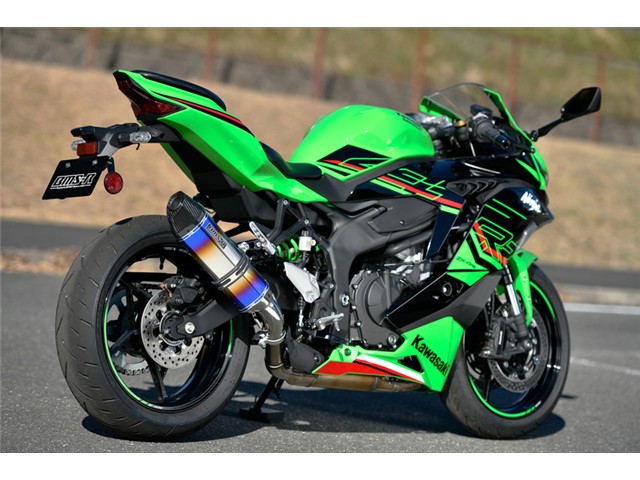ZX-4RR / ZX-4R SE：2023～(8BL-ZX400P) マフラー BEAMS ビームス CORSA-EVO II スリップオン G435-65-P6J｜MOTO-OCC 店