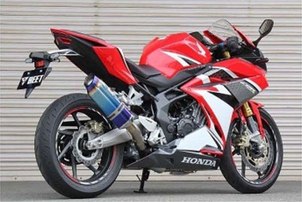 HONDA CBR250RR(2017-) BEET ビートNASSERT(ナサート) Evolution TypeII フルエキゾーストマフラー【ブルーチタン】0227-H80-BL|MOTO-OCC 店