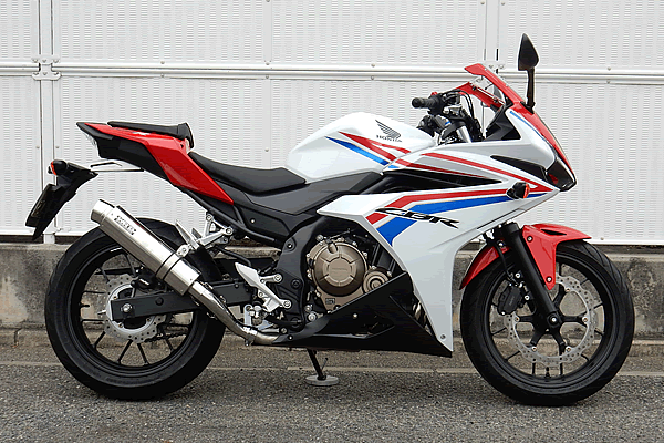 WR’S ダブルアールズ HONDA ホンダ CBR400R(’16～’18)スリップオン ST-OVAL ソリッドタイプ OV1430JM