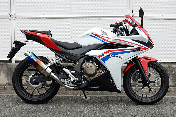 WR’S ダブルアールズ HONDA ホンダ CBR400R(’16～’18)スリップオン ST-OVAL 焼キ色タイプ SV1430JM