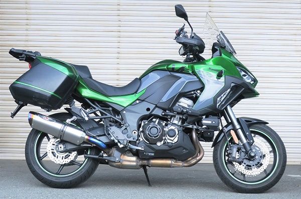 Kawasaki VERSYS 1000 SE BEET ビートNASSERT(ナサート) Evolution タイプII スリップオンマフラー 【メタルブラック】0222-KF2-MB