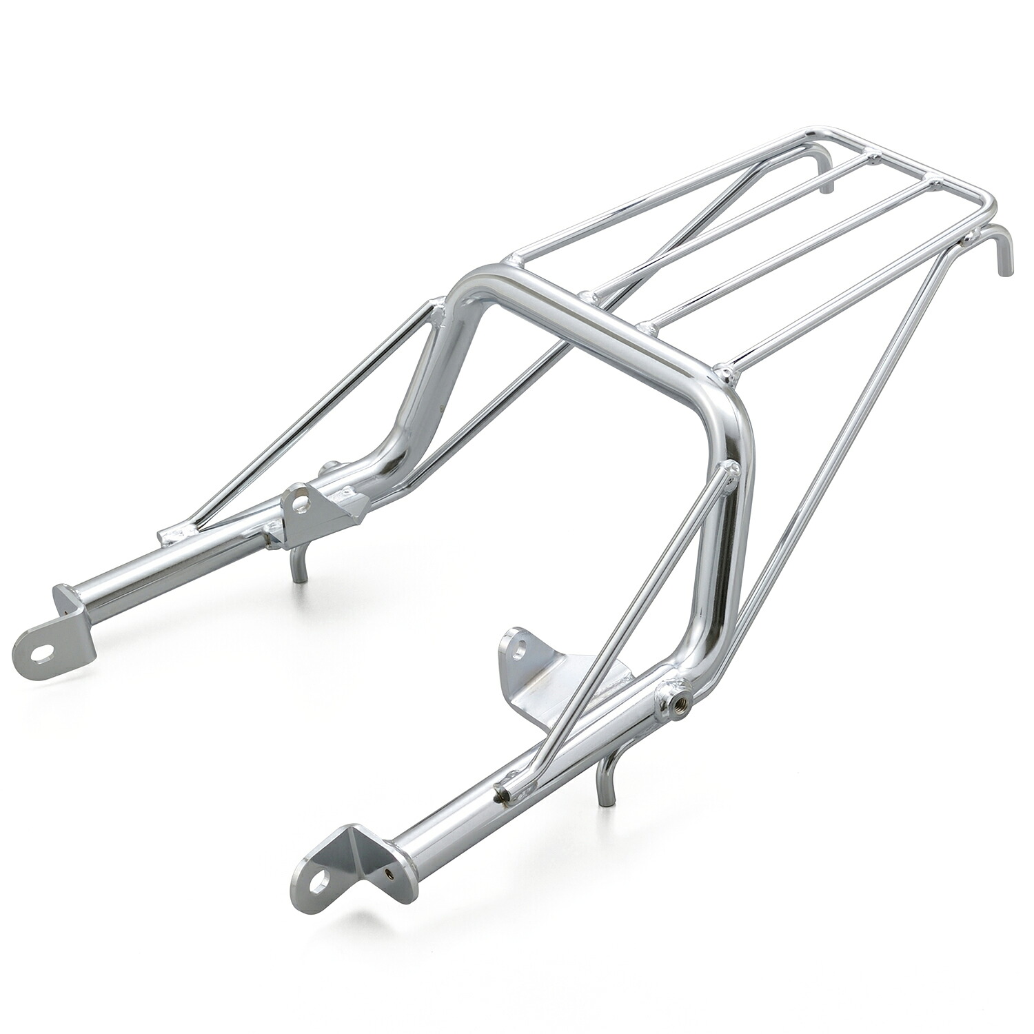 在庫有り DAYTONA デイトナ 23133 バイク用 キャリア GB350(21) シートと荷台がフラット設計 クラシックキャリア クローム