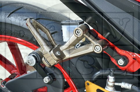 BabyFace ベビーフェイス タンデムステップ移動プレート GPX ジーピーエックス DEMON GR200R シルバー 002-DH03T