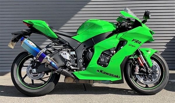 Kawasaki ZX-10RR(21) 8BL-ZXT02L(ZX-10RRノミ) BEET ビートNASSERT(ナサート) Evolution TypeII スリップオンマフラー 【ブルーチタン】 0222-KG5-BL