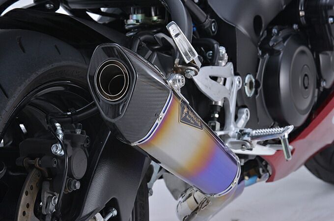 r's gear アールズギア KATANA('19~) リアルスペック チタンフルエキゾースト チタンドラッグブルー RS16-01RD