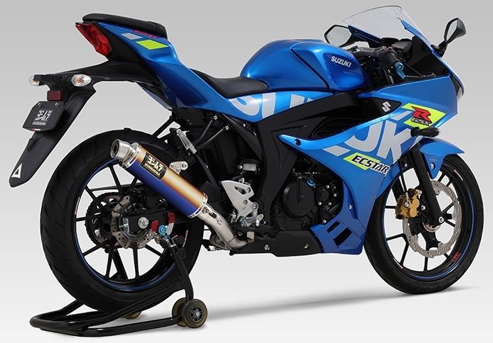 楽天市場】Realize GSX-R125 バイクマフラー 8BJ-DL32D 2BJ-DL33B