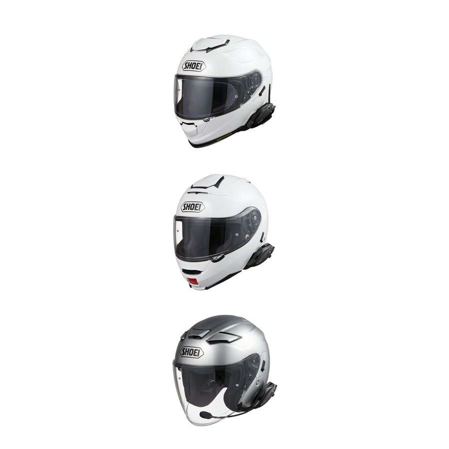 B+COM SB6X ヘルメット取り付けキット2個 ショウエイ用2個付き