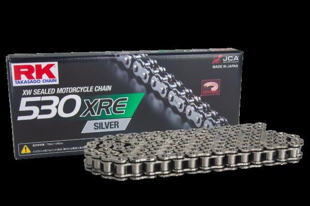 RK アールケー ドライブチェーン XRE Series 530XRE 110L SILVER|MOTO-OCC 店