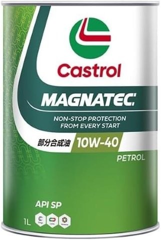 【ケース単位販売のみ】 1L 6本入り Castrol カストロール MAGNATEC 10W-40 SP 部分合成油 3437827