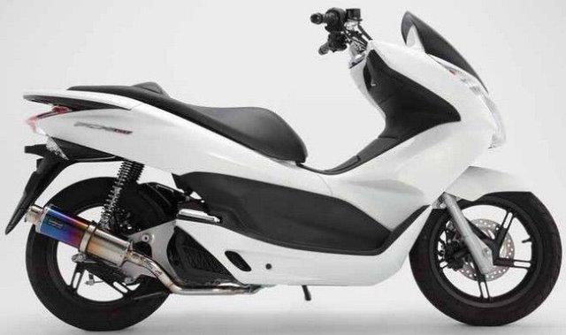BEAMS ビームス マフラー フルエキゾースト SS300チタン PCX125 EBJ-JF28 後期モデル B144-09-000