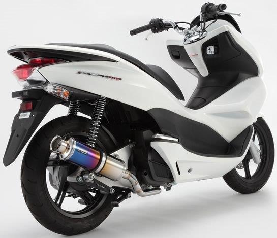 BEAMS ビームス マフラー フルエキゾースト SS300チタン PCX 150 JBK-KF12 B145-09-000