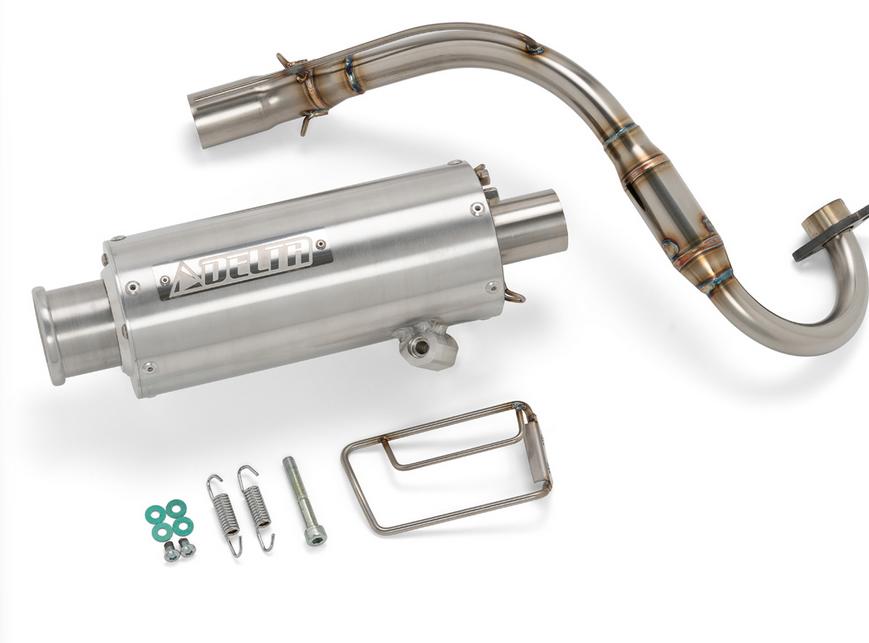 DELTA デルタ バレル4-S MINIサイレンサー HONDA モンキー125 MONKEY125 '19-21 DL30-5105