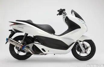 BEAMS ビームス R-EVO チタンサイレンサーSP 車種：HONDA PCX125 EBJ-JF28 後期モデル G144-53-007