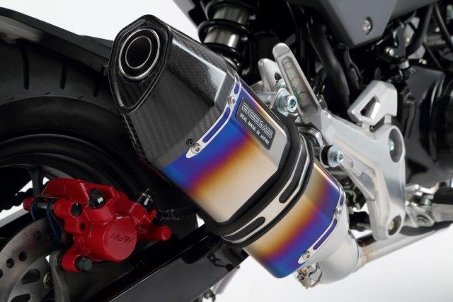 BEAMS ビームス CORSA-EVOIIヒートチタン 政府認証 車種:HONDA グロム 2016~ G175-65-001