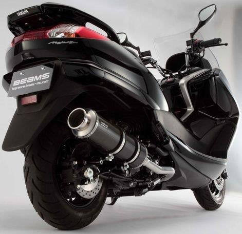 BEAMS ビームス SS400カーボンII SP 政府認証 車種：YAMAHAマジェスティ SG20J G217-11-000