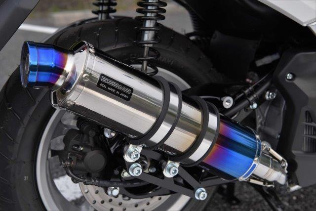 BEAMS ビームス R-EVOチタンサイレンサー 政府認証 車種:YAMAHA N-MAX155 2BK-SG50J G252-53-007