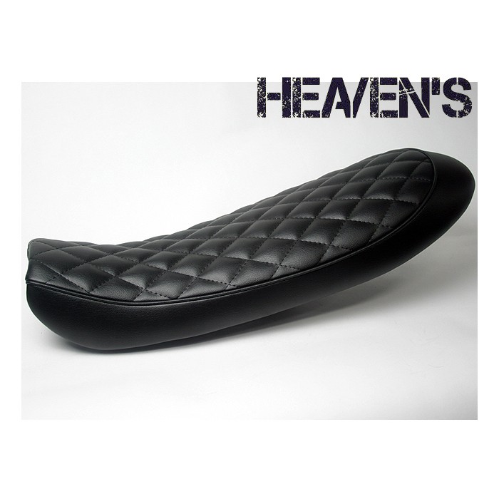 HEAVENS ヘブンズ HONDA ホンダ FTR223 クラシックフラットシート ブラック/ダイヤ FTR02-BK-DIA｜MOTO-OCC 店