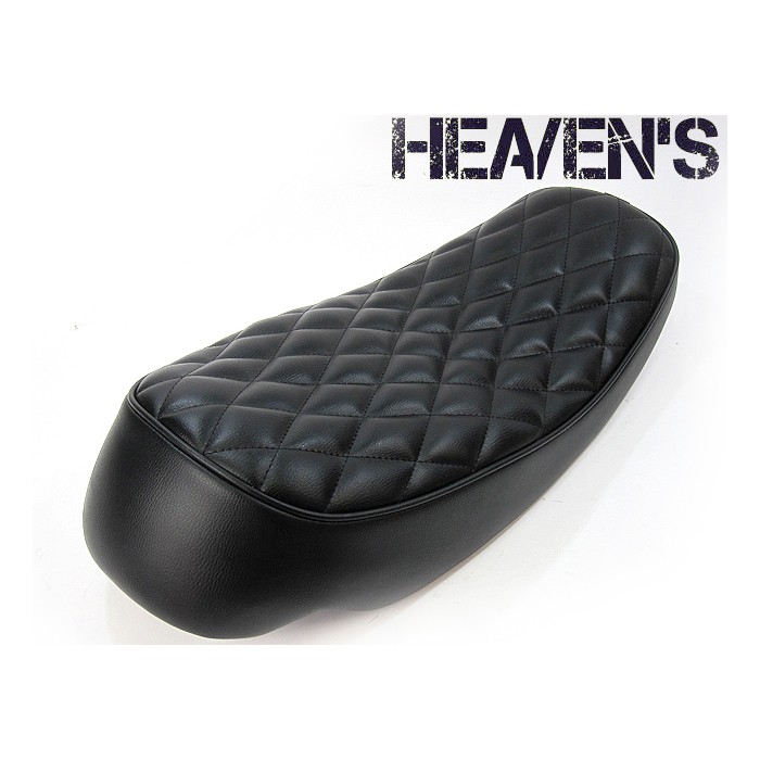 HEAVENS ヘブンズ YAMAHA ヤマハ SR400/500 キャニオンシート ブラック/ダイヤ NewSR-BK-DIA｜MOTO-OCC 店 15,268円