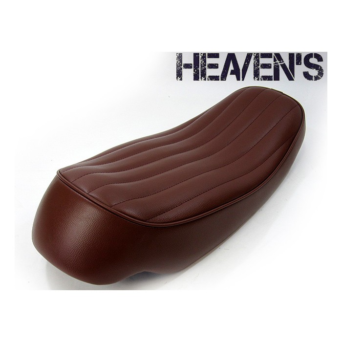HEAVENS ヘブンズ YAMAHA ヤマハ SR400/500 キャニオンシート ブラウン/バーチカルロール NewSR-BR-L|MOTO-OCC 店