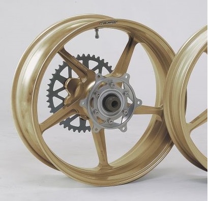 要納期確認 ACTIVE アクティブ ホイール GALE SPEED R 550-17 GLD [TYPE-C] 28275161 ZRX1200 01-08 (ﾘﾑｾﾝﾀｰ0mm ﾁｪｰﾝﾗｲﾝ5mm)