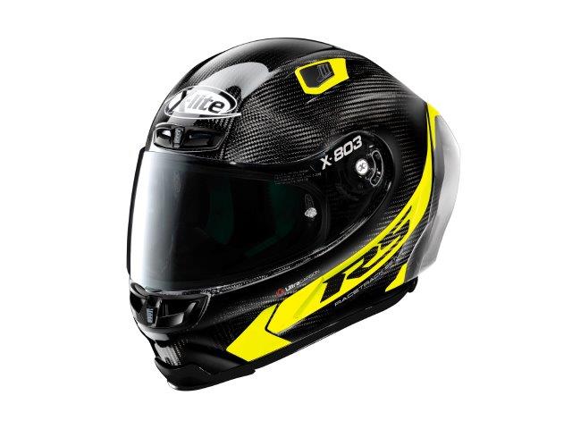 在庫有り DAYTONA デイトナ NOLAN X-lite X-803RS ULTRA CARBON HOTLAP イエロー/16 サイズ : L 33015