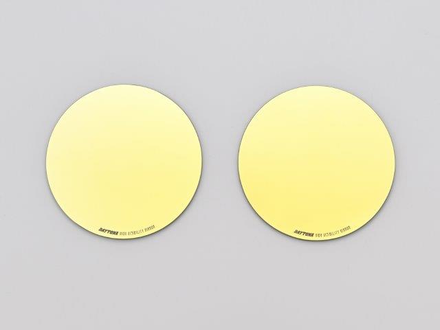 乳液他 楽天市場】DAYTONA ハイビジ貼り付けタイプミラー KAWASAKI3 ゴールド