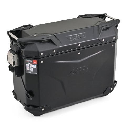 在庫有り GIVI ジビ デイトナ サイドケース 37L アルミ製 キーシリンダー別売 スマートセキュリティロック対応 OBKEV37BR 右側用 ブラック 61279