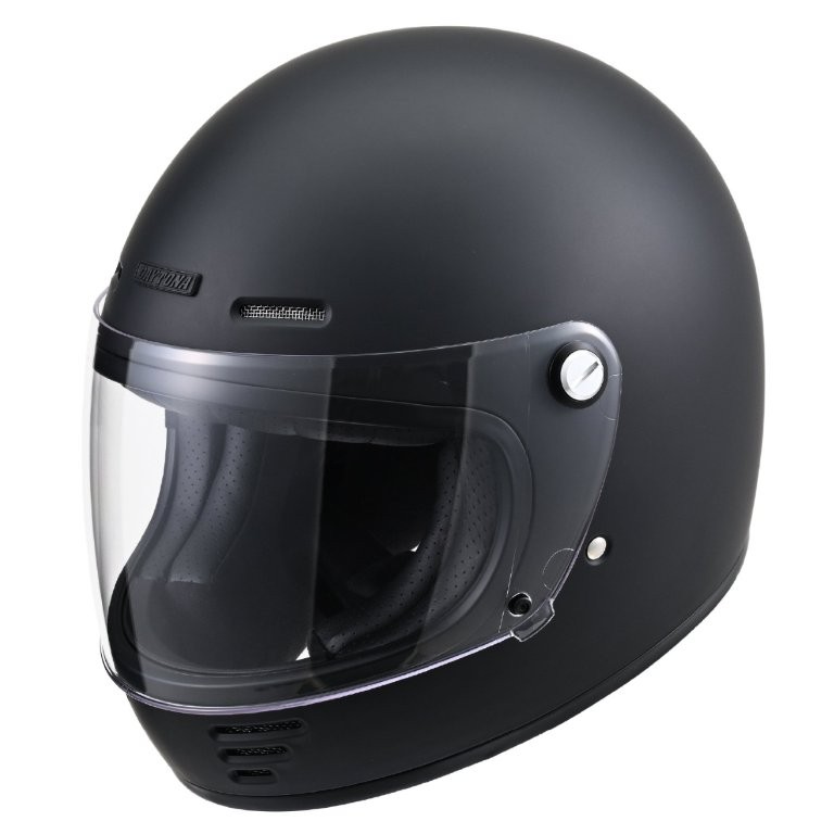 在庫有り デイトナ ヘルメット SG規格 高強度ABS クラシック エアベンチレーション / スピーカーホール装備 DN-009CL マットブラック Sサイズ(55-56cm) 61119