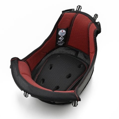 在庫有り NOLAN ノーラン デイトナ バイク ヘルメット N60-6用 補修品 センターパッド Mサイズ用 グレー 63536