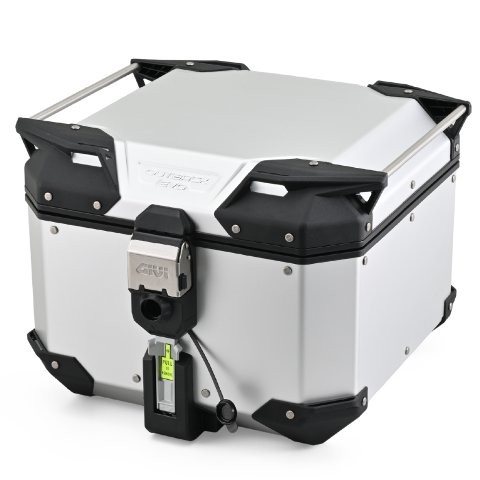 在庫有り GIVI(ジビ) デイトナ リアボックス モノキー 42L アルミ製 キーシリンダー別売 スマートセキュリティロック対応 OBKEV42AA アルマイト仕上げ 63482｜MOTO-OCC 店